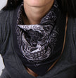 Hot Leathers BAB1059 Sugar Skull Bandana 21x21
