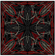 Hot Leathers BAB1074 Pinstripe Bandana