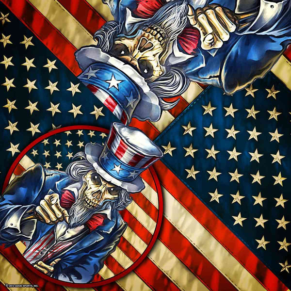 Hot Leathers BAB1088 Uncle Sam Bandana – Milwaukee Motorcycle
