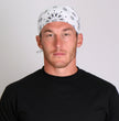 Hot Leathers BAP1005 Classic White Paisley Bandana