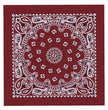 Hot Leathers BAP1011 Classic Burgundy Paisley Bandana