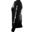 Biker Clothing Co. BCC117002 Men's Black 'Bad Example, You've Been Warned' Long Sleeve T-Shirt
