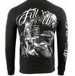 Biker Clothing Co. BCC117006 Men's Black 'Filler Er Up' Long Sleeve T-Shirt