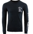 Biker Clothing Co. BCC117006 Men's Black 'Filler Er Up' Long Sleeve T-Shirt
