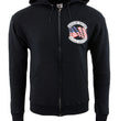 Biker Clothing Co. BCC118007 Men's Black 'Sons of Trump' Motorcycle Hoodie
