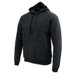 Biker Clothing Co. BCC118027 Men's Classic Black Pullover Hoodie Sweater