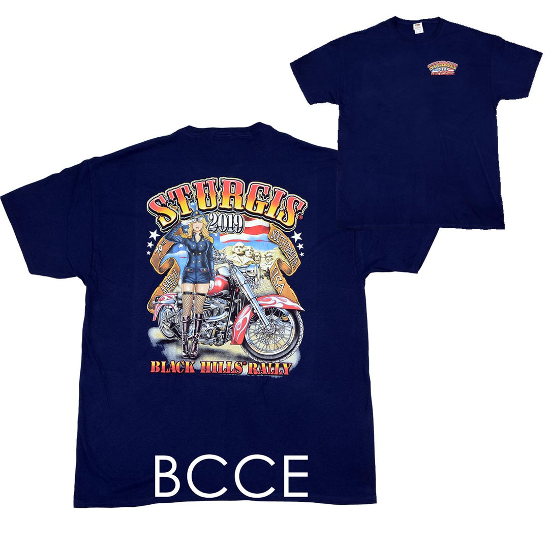 Milwaukee Leather XS16001 Men’s 2019 ‘Sturgis’ Assorted 5 Shirts for $20.00 T-Shirts