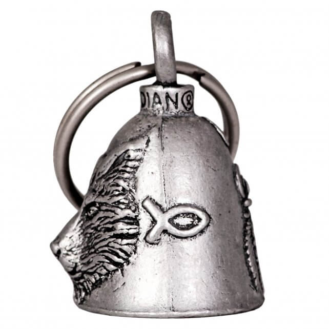 Hot Leathers BEA1016 Wolf Guardian Bell