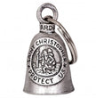 Hot Leathers BEA1085 St. Christopher Guardian Bell