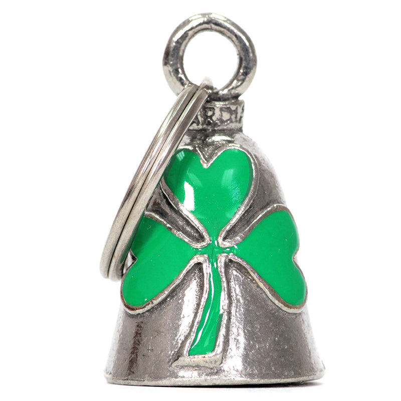 Hot Leathers BEA1125 Green Clover Silver Bell