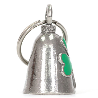 Hot Leathers BEA1125 Green Clover Silver Bell