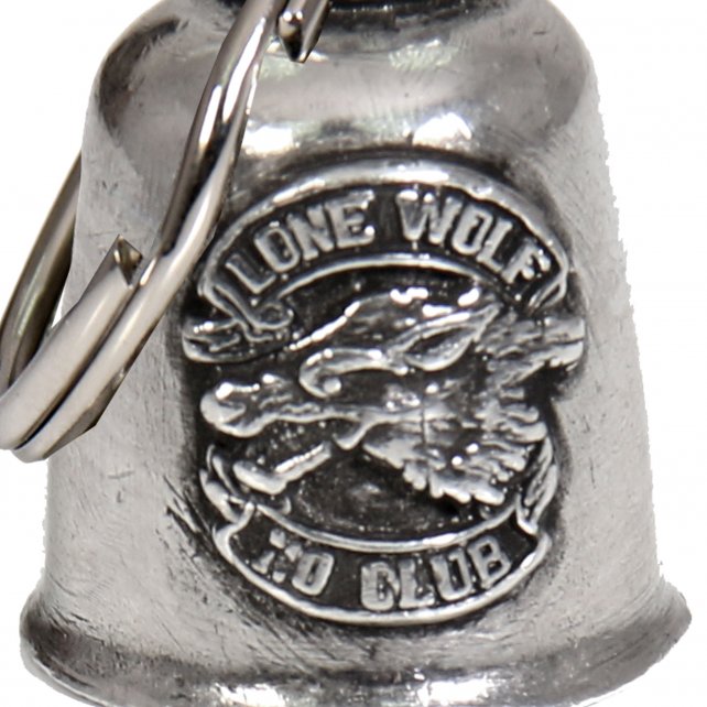 Hot Leathers BEA3007 Lone Wolf No Club Guardian Bell