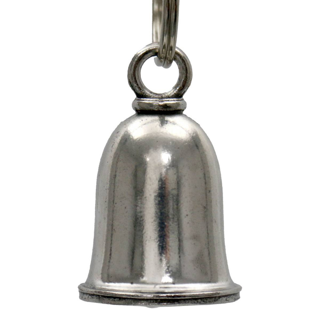 Milwaukee Leather MLB9057 Plain Motorcycle Good Luck Bell w/ Key Ring-Key Chain Accessory for Bikers