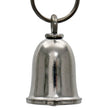 Milwaukee Leather MLB9057 Plain Motorcycle Good Luck Bell w/ Key Ring-Key Chain Accessory for Bikers