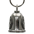 Milwaukee Leather MLB9092 Dog Paw Motorcycle Good Luck Bell w/ Key Ring-Key Chain Accessory for Bikers