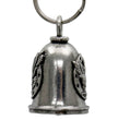 Milwaukee Leather MLB9095 Eagle Flying Motorcycle Good Luck Bell w/ Key Ring-Key Chain Accessory for Bikers