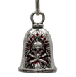 Milwaukee Leather MLB9110 Headress Motorcycle Good Luck Bell w/ Key Ring-Key Chain Accessory for Bikers