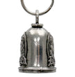 Milwaukee Leather MLB9112 Jesus Motorcycle Good Luck Bell w/ Key Ring-Key Chain Accessory for Bikers