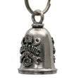 Milwaukee Leather MLB9119 Mechanic Motorcycle Good Luck Bell w/ Key Ring-Key Chain Accessory for Bikers