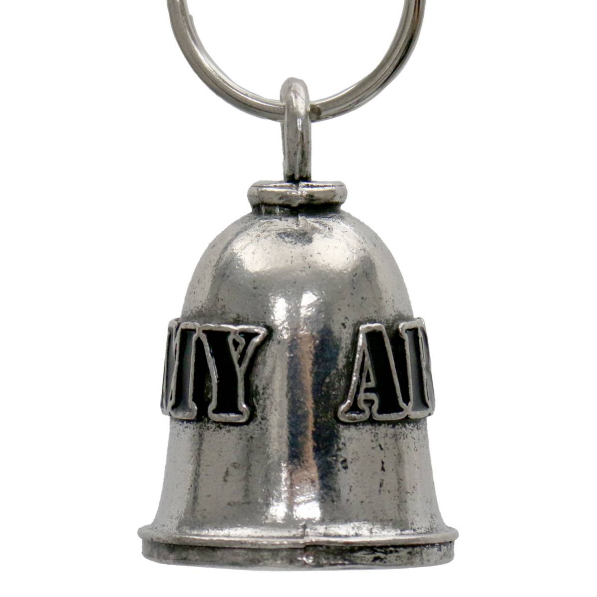 Milwaukee Leather MLB9122 Mil Army Motorcycle Good Luck Bell w/ Key