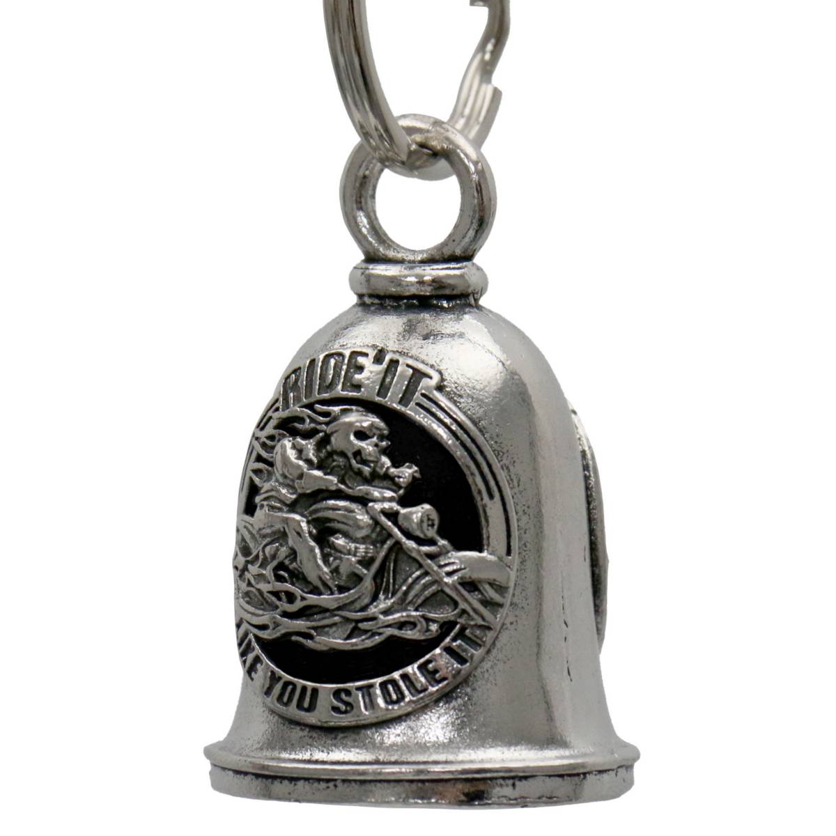 Milwaukee Leather MLB9133 Ride it Motorcycle Good Luck Bell w/ Key