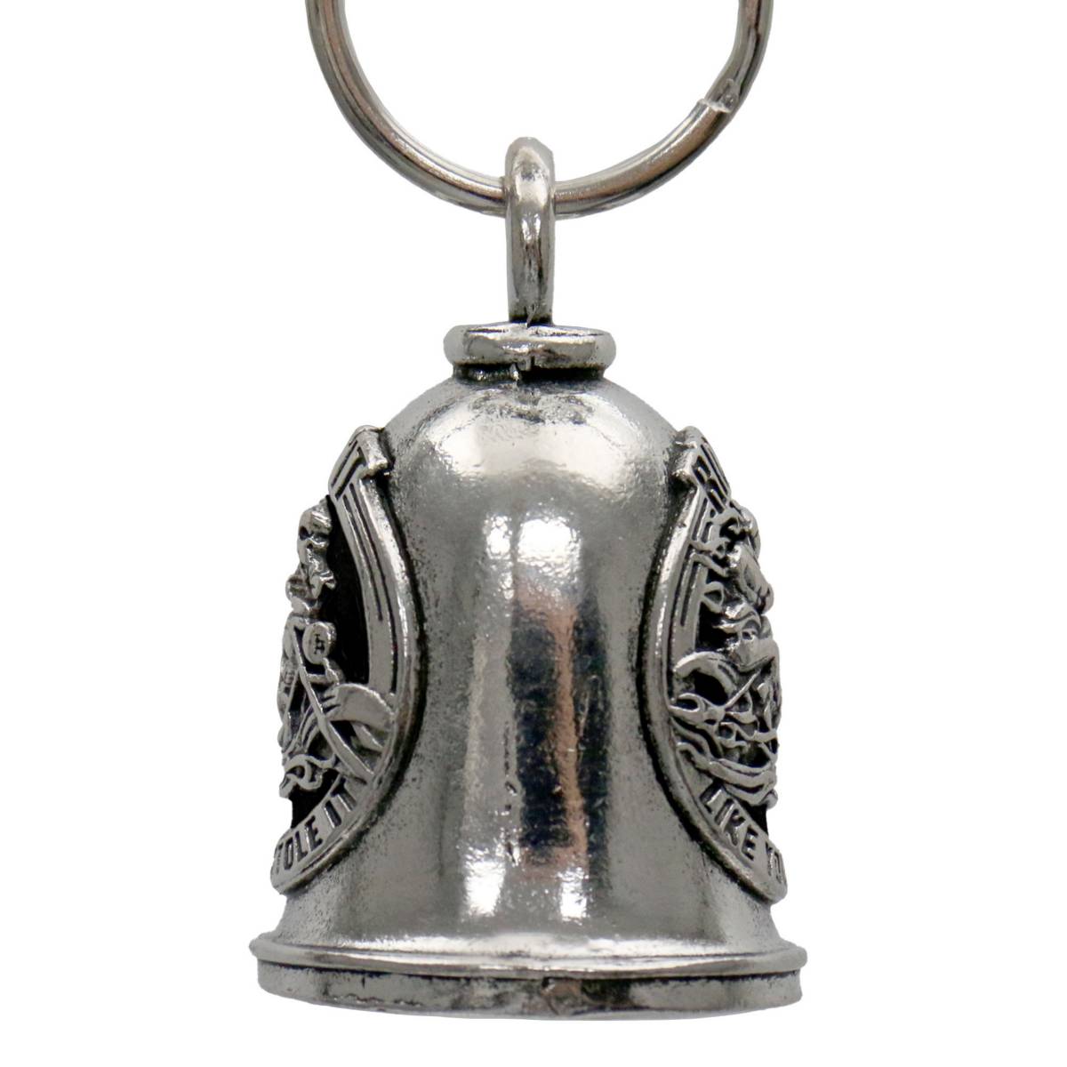 Milwaukee Leather MLB9133 Ride it Motorcycle Good Luck Bell w/ Key