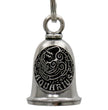 Milwaukee Leather MLB9155 Zodiac Aquarius Motorcycle Good Luck Bell w/ Key Ring-Key Chain Accessory for Bikers