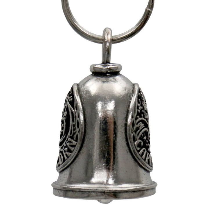 Milwaukee Leather MLB9158 Zodiac Capricorn Motorcycle Good Luck Bell w/ Key Ring-Key Chain Accessory for Bikers