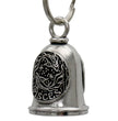 Milwaukee Leather MLB9162 Zodiac Pisces Motorcycle Good Luck Bell w/ Key Ring-Key Chain Accessory for Bikers