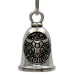 Milwaukee Leather MLB9165 Zodiac Taurus Motorcycle Good Luck Bell w/ Key Ring-Key Chain Accessory for Bikers