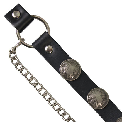 Hot Leathers BNL1005 Indian Head Nickel Boot Chain