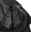M Boss Motorcycle Apparel BOS11700 Men's Black Nylon Motorcycle Racer Riding Jacket with Reflective Piping