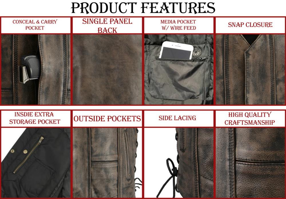 M Boss Motorcycle Apparel BOS13501 Men&