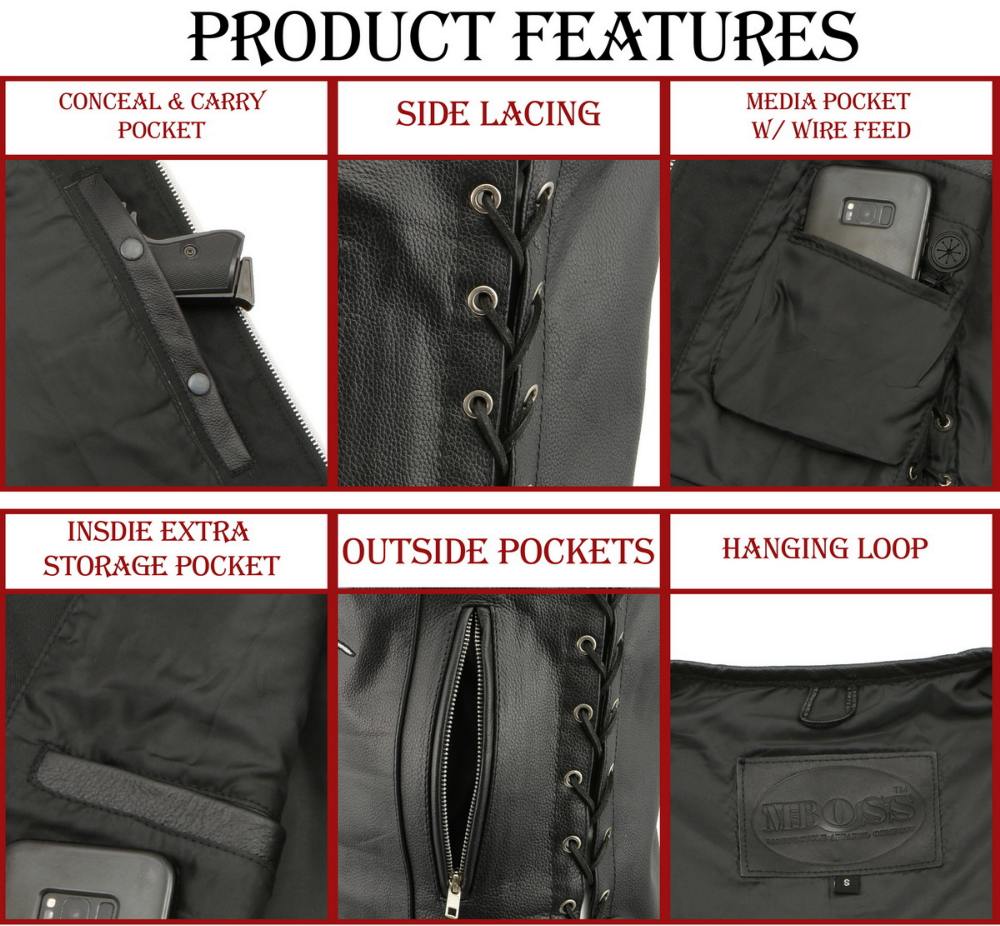 M Boss Motorcycle Apparel BOS13508 Men&
