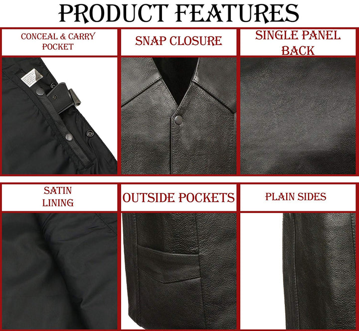 M Boss Motorcycle Apparel BOS13513 Men&