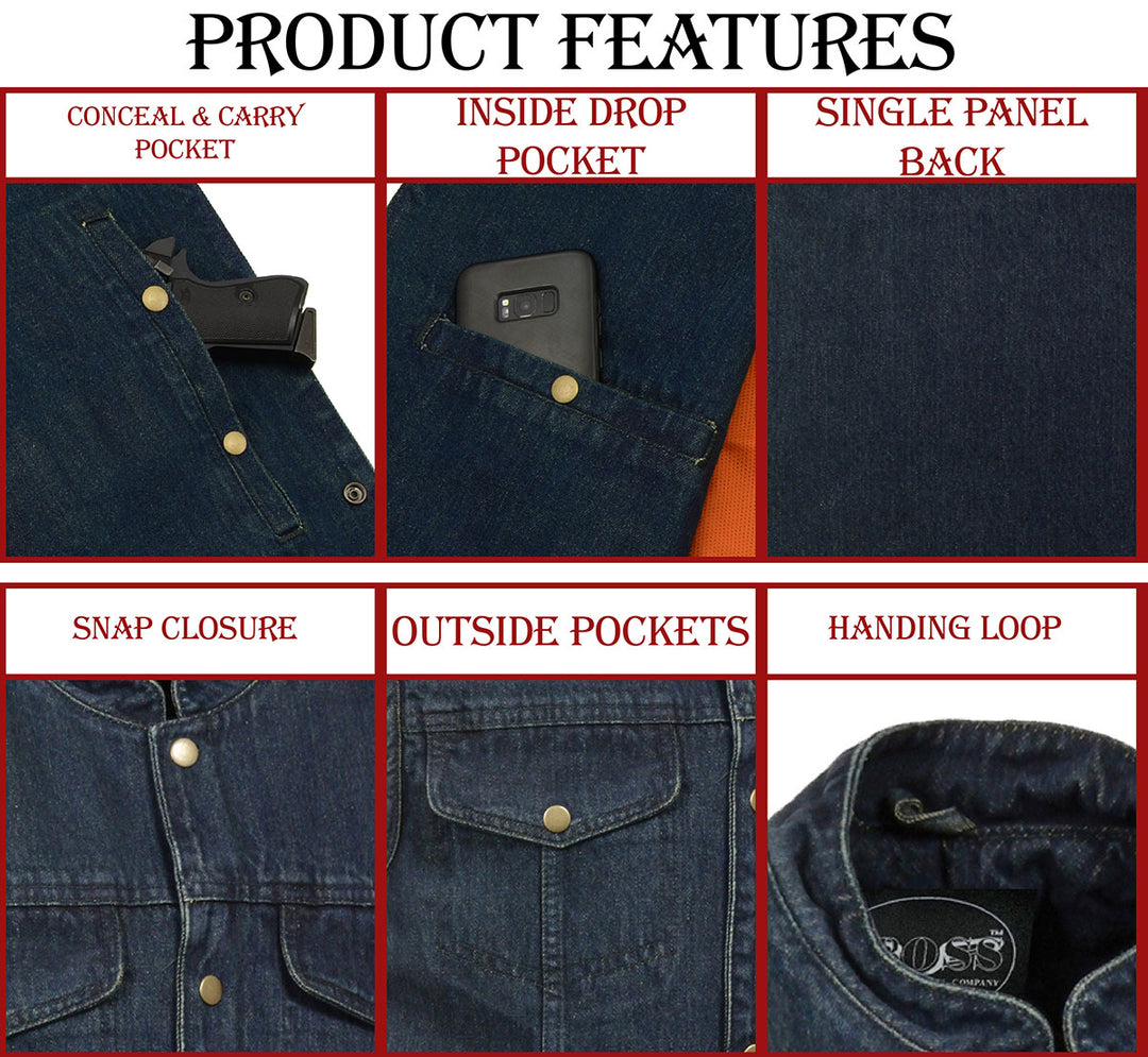 M Boss Motorcycle Apparel Apparel BOS13520 Men&