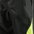 M Boss Motorcycle Apparel BOS19501 Men’s Black and High-Viz Green Two-Piece Motorcycle Rain Suit
