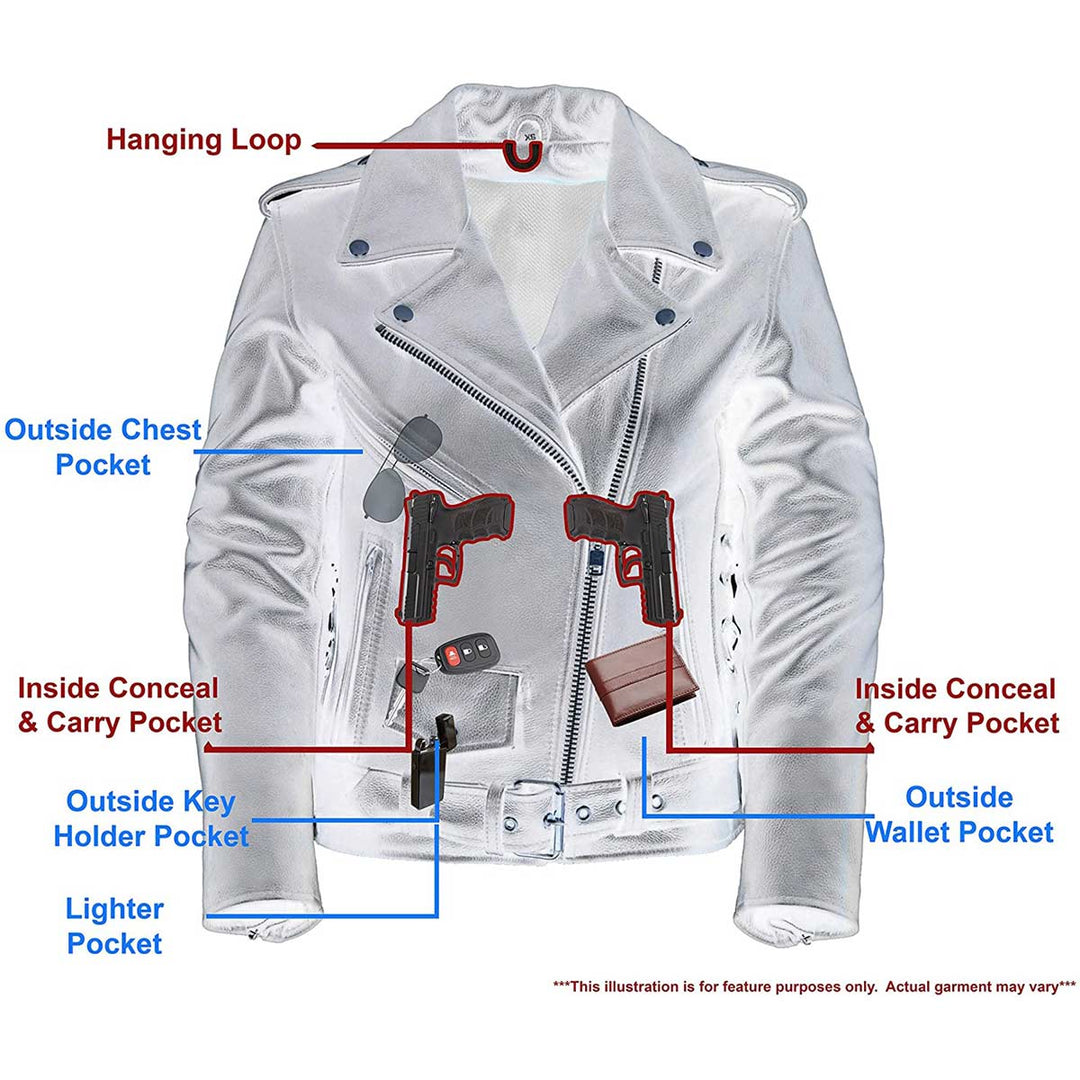 M-Boss Motorcycle Apparel BOS22506 Women&