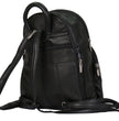 Hot Leathers BPA1018 Black Leather 6 Pocket Backpack