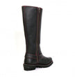 Hot Leathers BTL1006 Ladies 14-inch Black Knee-High Leather Boots with Side Zipper Entry