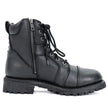 Hot Leathers Women's Studded Outlaw Black Logger Boots - BTL1010