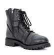 Hot Leathers Women's Studded Outlaw Black Logger Boots, BTL1010