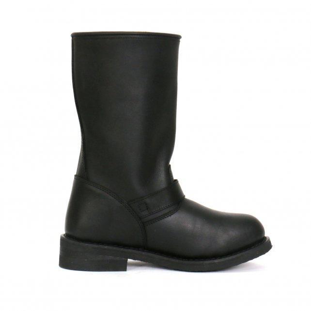 Hot Leathers Men's Iron Road Black Engineer Boots, BTM1002