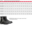 Hot Leathers BTM1006 Men's Black 8-inch Logger Leather Boots with Adjustable Buckle