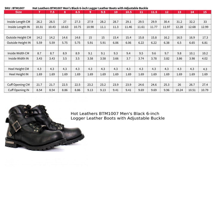 Hot Leathers BTM1007 Men&