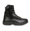 Hot Leathers BTM1012 Men's Black Leather Swat Style Lace Up Boots with Zippers