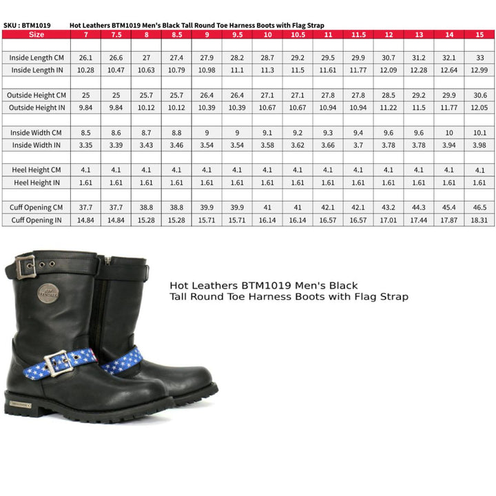 Hot Leathers BTM1019 Men&