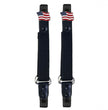 Hot Leathers BUA2008 American Flag Motorcycle Riding Pant Clips