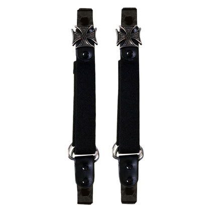 Hot Leathers BUA2013 Iron Cross Motorcycle Riding Pant Clips