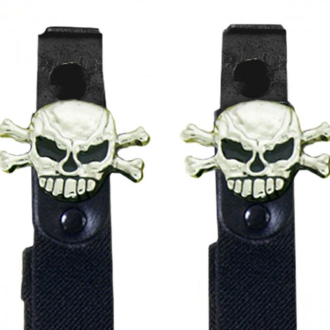 Hot Leathers BUA2016 Skull N&